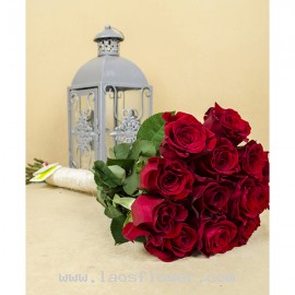 15 Red Roses Bouquet